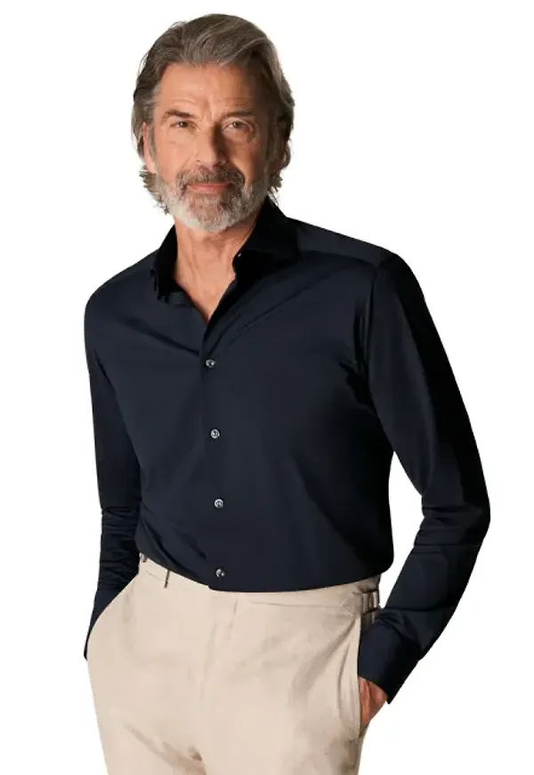 Slim Fit Skjorta I Fyrvägsstretch