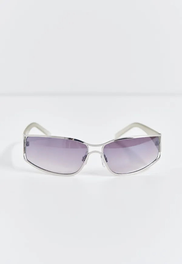 Slim metal sunglasses