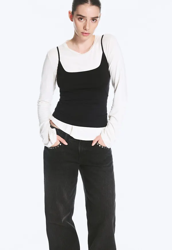 Slim Strap Tank Top