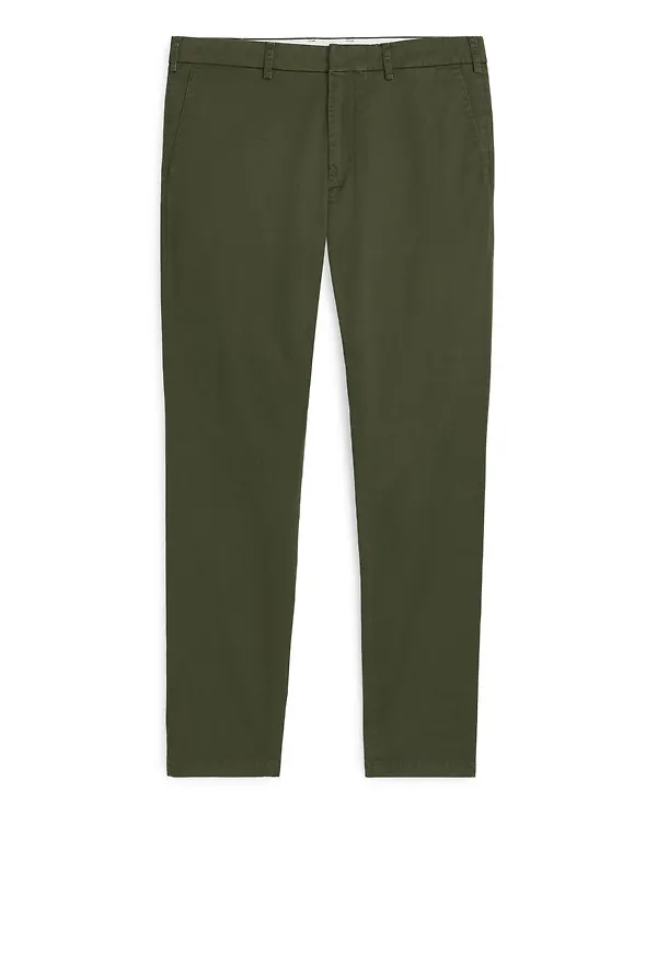 Slim Stretch Chinos - Green