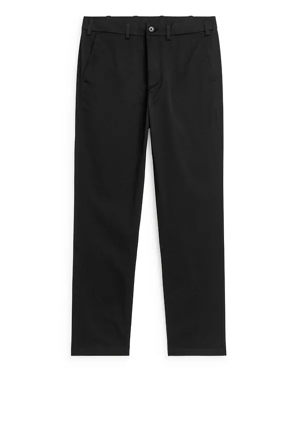 Slim Stretch Chinos - Black