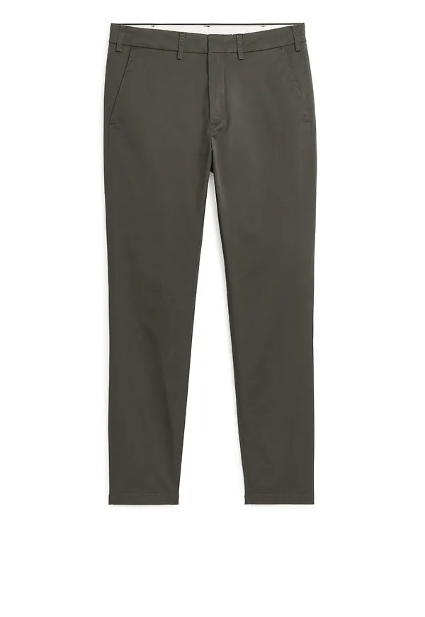 Slim Stretch Chinos - Green