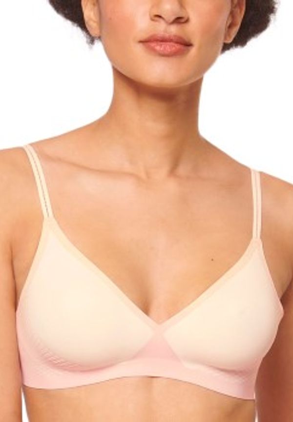 Sloggi BH Body Adapt Soft Bra Rosa/Vit X-Small Dam