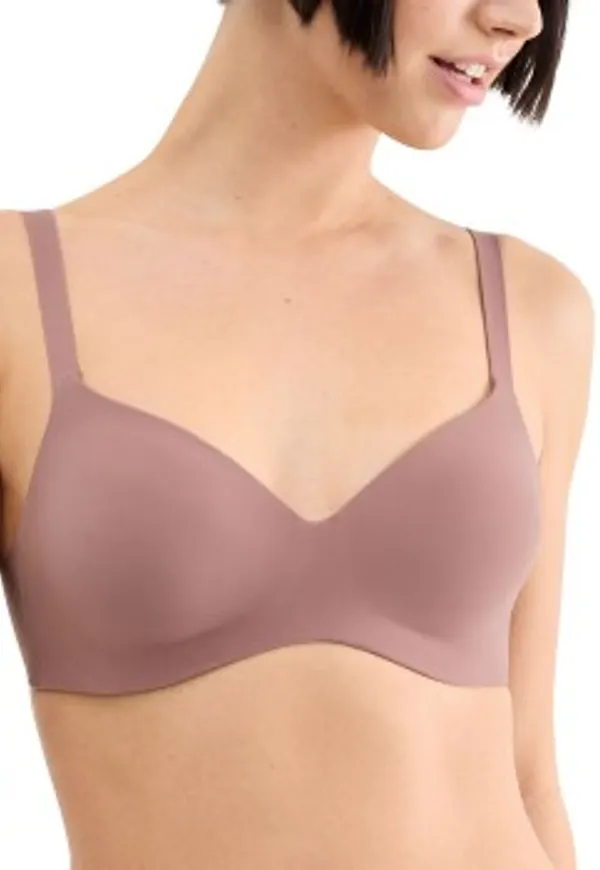 Sloggi BH ZERO Feel 2 0 T-Shirt Bra Brun M+ Dam