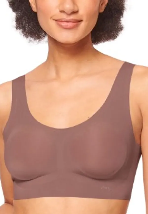 Sloggi BH ZERO Feel Basic Top Brun X-Small Dam