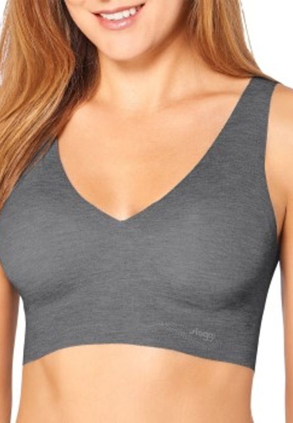 Sloggi BH ZERO Feel Natural Top Grå X-Small Dam
