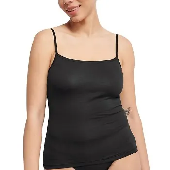 Sloggi Ever Ease Spaghetti Top Svart bomull X-Large Dam