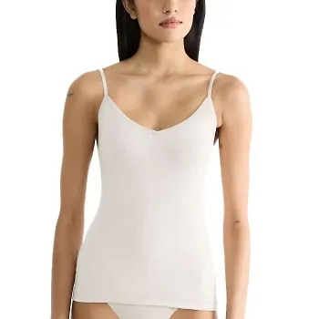 Sloggi GO Daily Cotton Spaghetti Top Elfenben bomull Large Dam