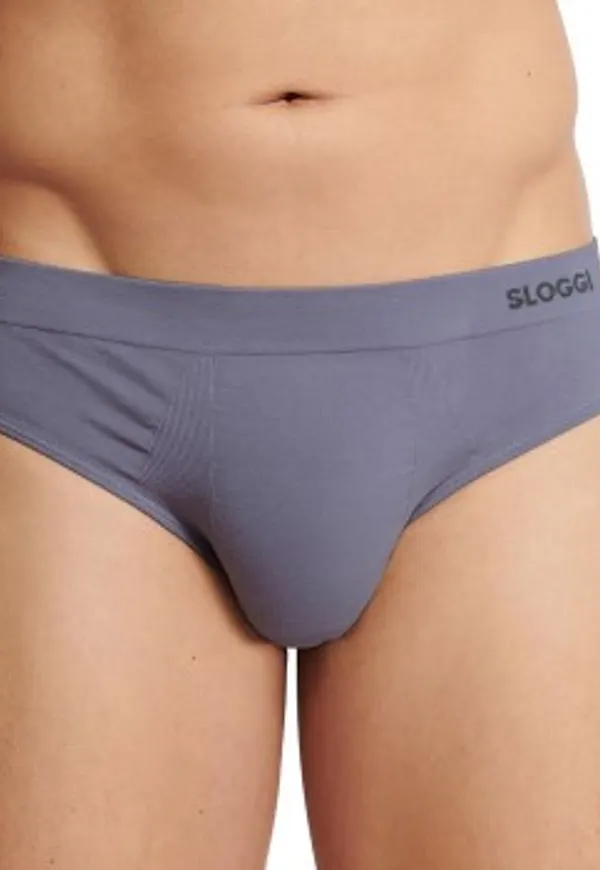 Sloggi Kalsonger 2P Men GO Smooth Classic Briefs Flerfärgad Small Herr