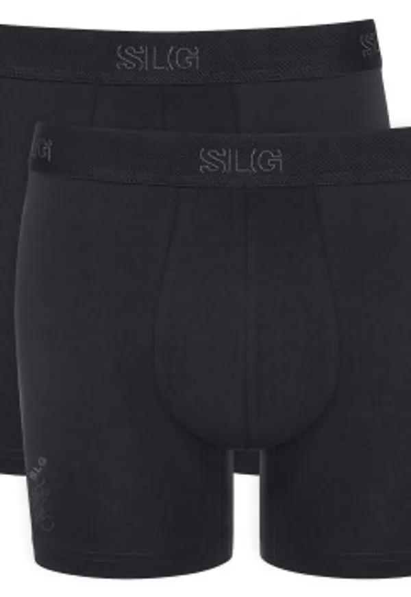 Sloggi Kalsonger 2P SLG Base Short Svart bomull XX-Large Herr
