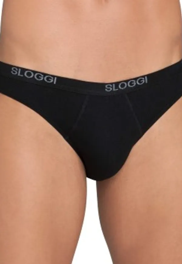 Sloggi Kalsonger For Men Basic Mini Svart bomull Small Herr