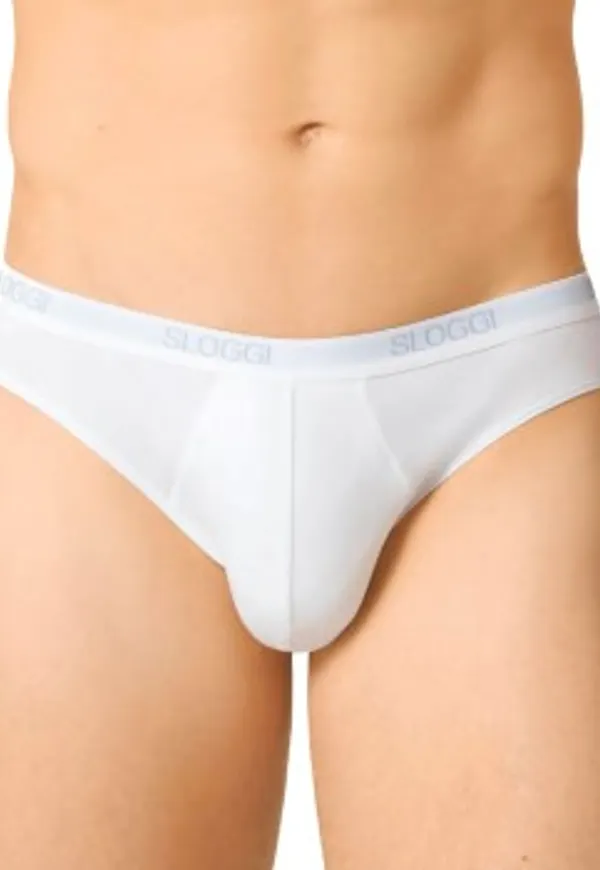 Sloggi Kalsonger For Men Basic Mini Vit bomull Medium Herr