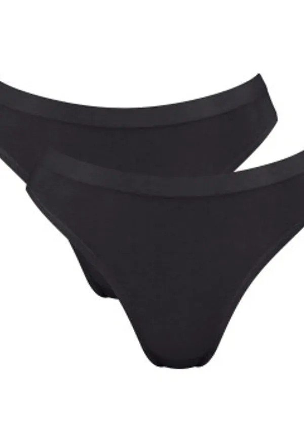 Sloggi Trosor 2P GO Sense High Leg Briefs Svart modal XX-Large Dam