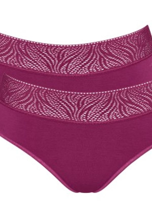 Sloggi Trosor 2P Period Pants Hipster Light Mörkrosa XX-Small Dam