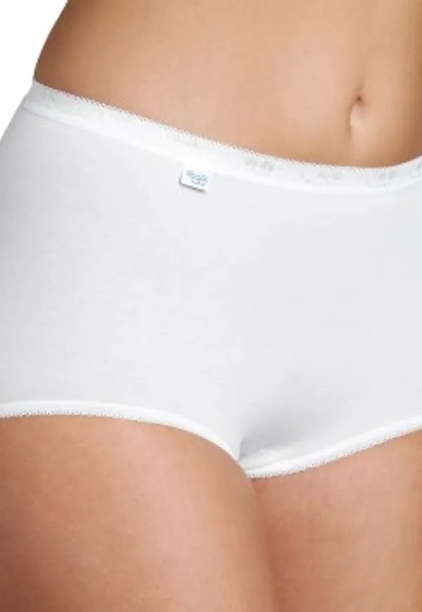 Sloggi Trosor Dam Basic Maxi Vit bomull 42 Dam