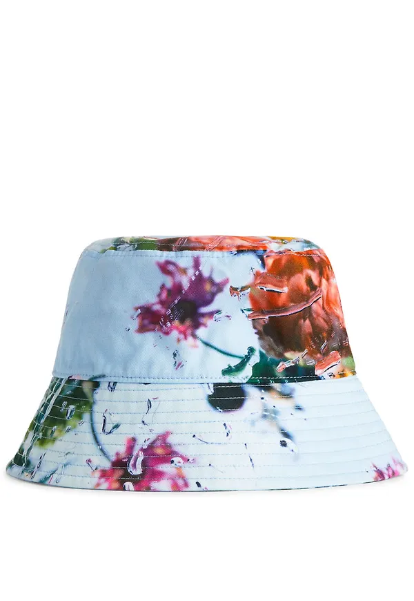 Slow Flowers Bucket Hat - Blue