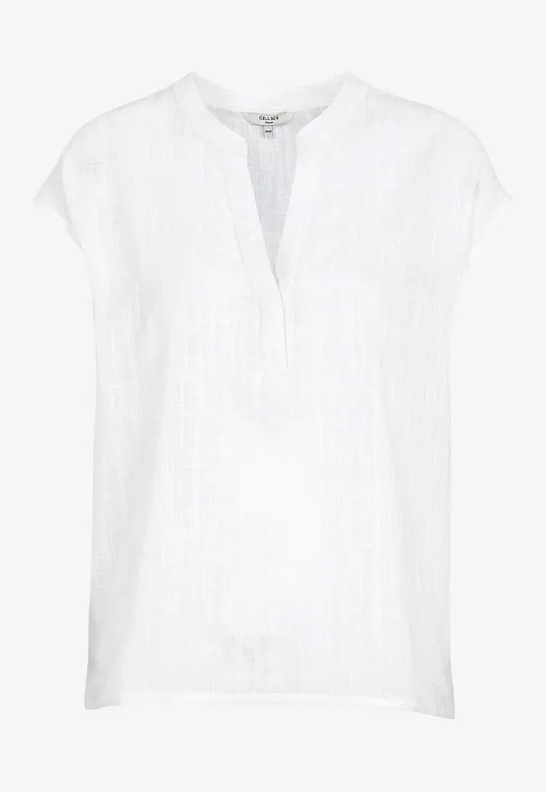 Slubvävd blus