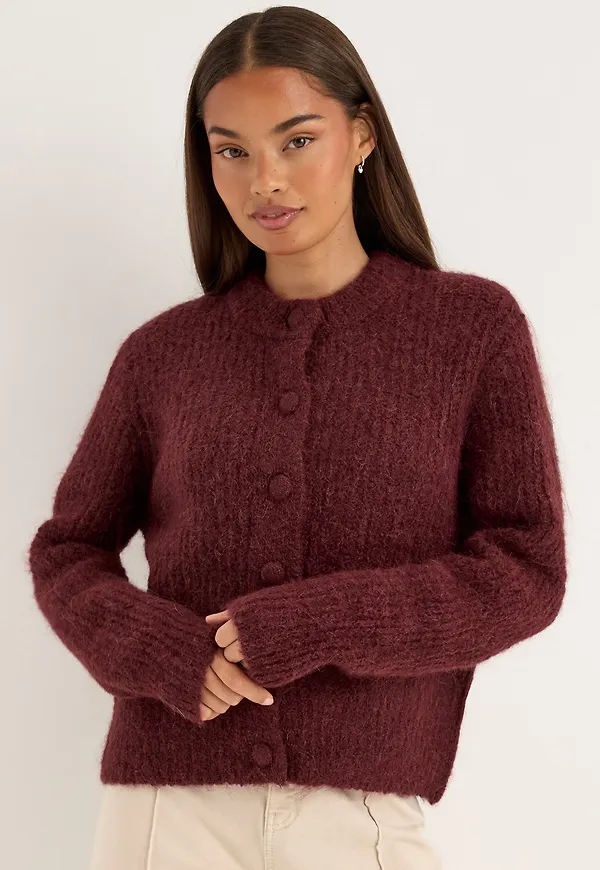 Slwgabriella Ls Button Cardigan