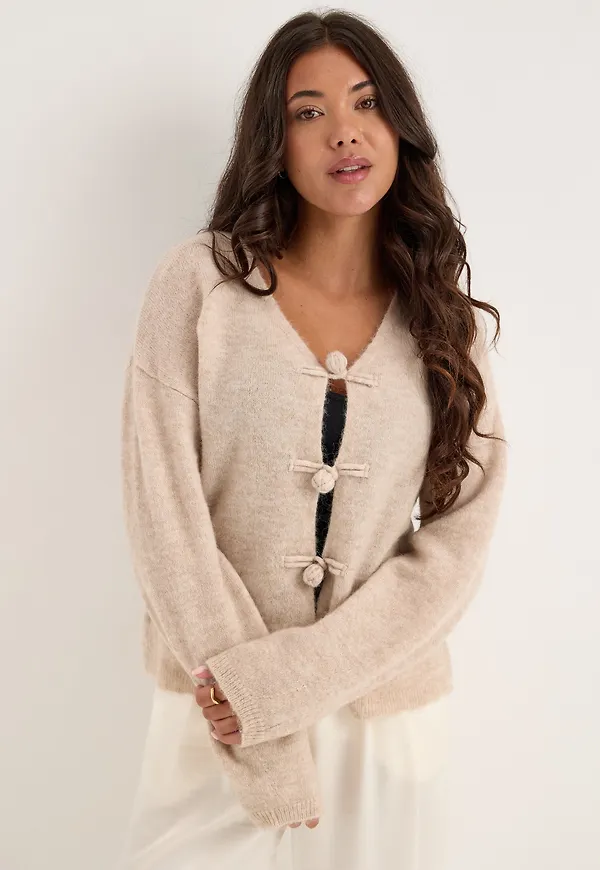 Slwlulu Ls Duffle Knit Cardigan