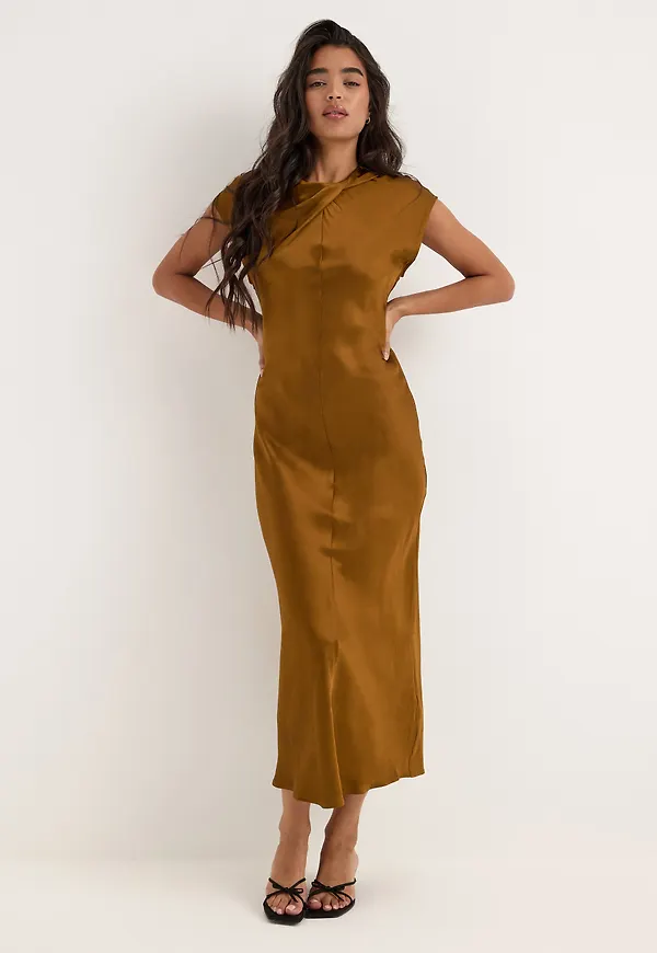 Slwvida Slim Capsleeve Ankle Dress
