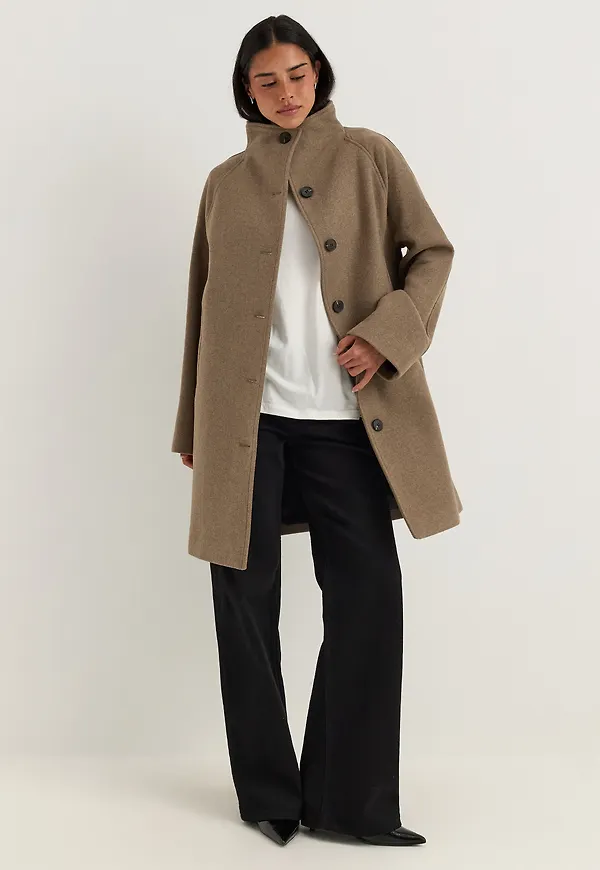Slwzia-vinni Wool Blend Coat