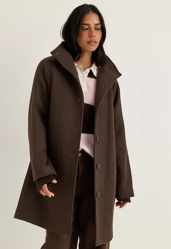 Slwzia-vinni Wool Blend Coat