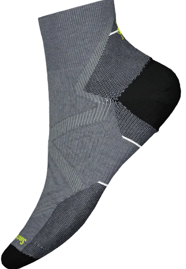 Smartwool Run ZC Ankle Socks Medium Gray