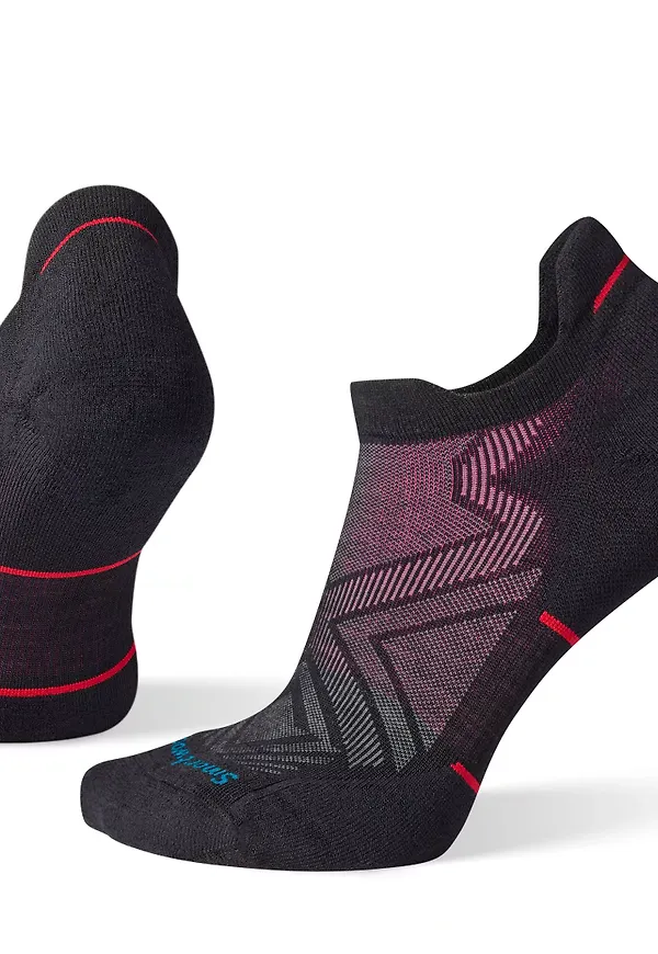 Smartwool Women's Run Targeted Cushion Low Ankle Socks Black