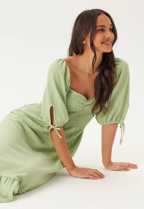 Smock Maxi Dress