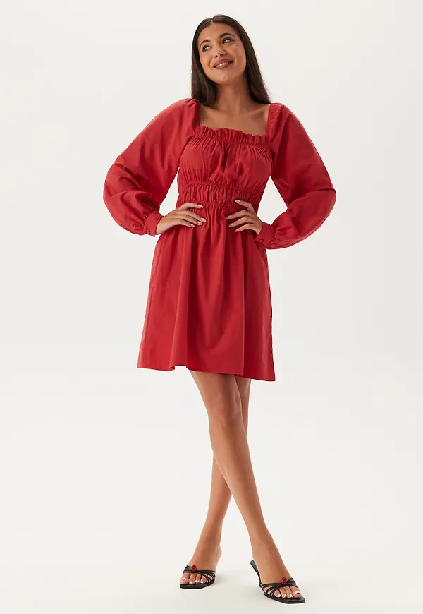 Smock Short Dress