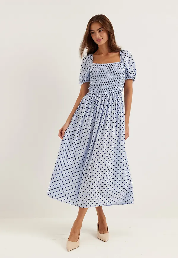 Smock Viscose Dress