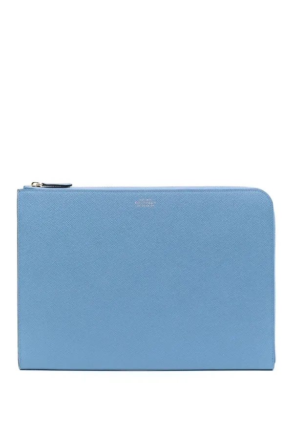 Smythson Pma fodral - Blå