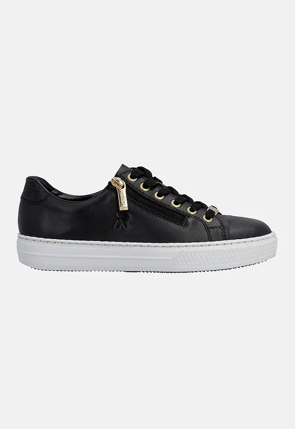 Sneaker i skinn