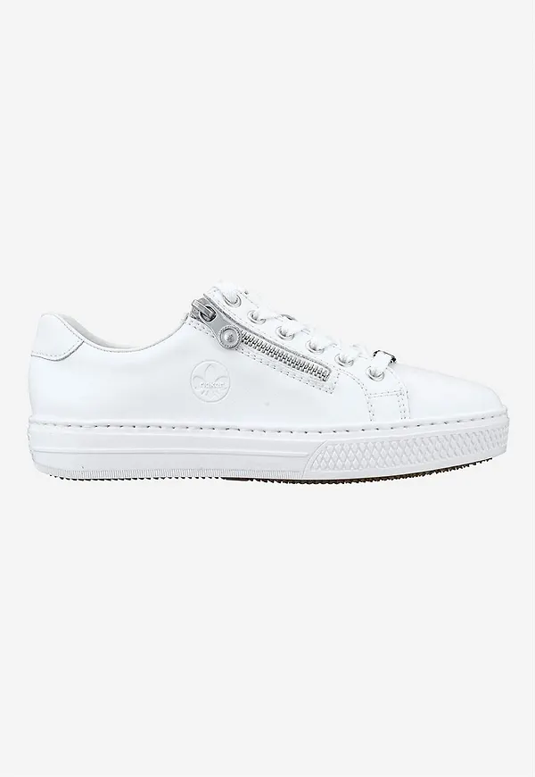 Sneaker i skinn