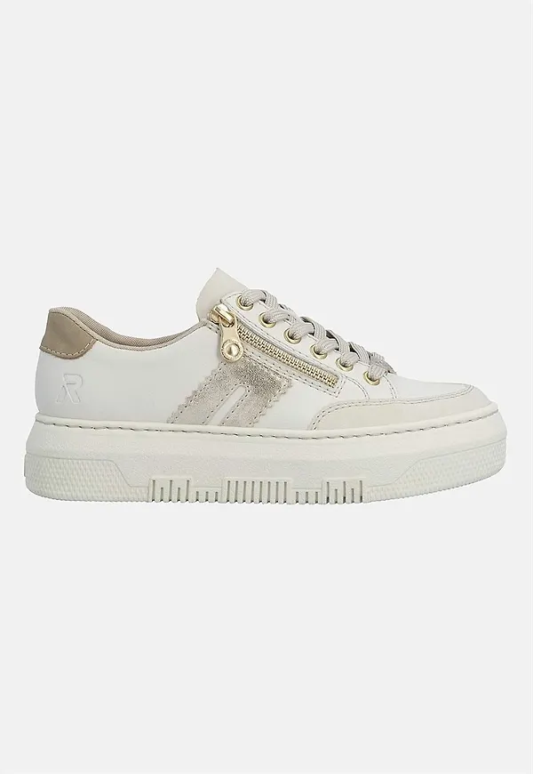 Sneaker i skinn
