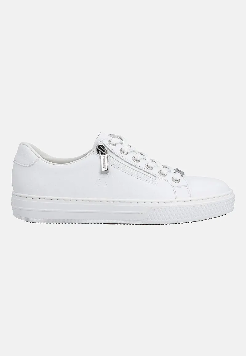 Sneaker i skinn
