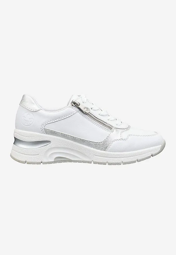 Sneaker i skinn