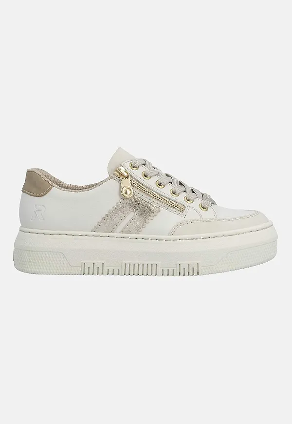 Sneaker i skinn