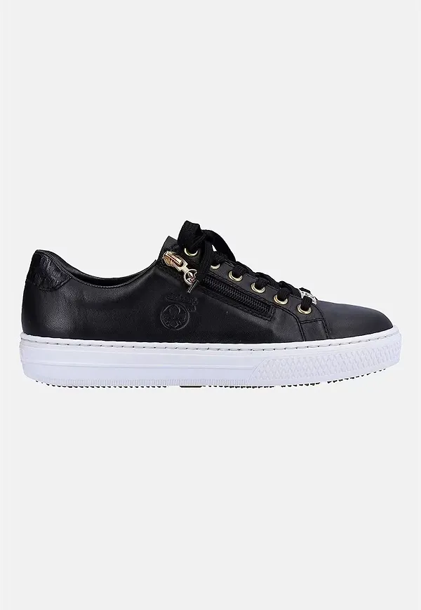 Sneaker med dragkedja