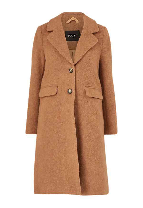 Soaked in Luxury - Kappa Feist Coat - Brun