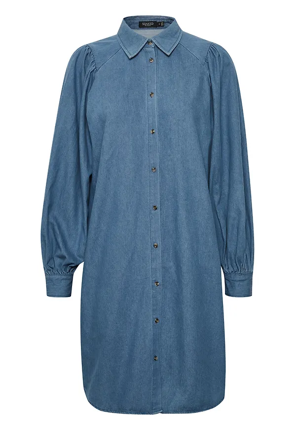 Soaked in Luxury - Klänningar - Blå - Dam - Storlek: Xl,L,S,M