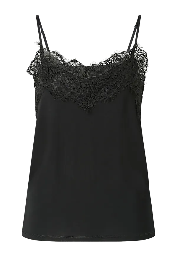 Soaked in Luxury - Linne slClara Singlet - Svart - 44