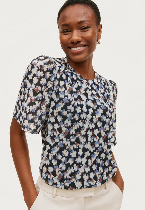 Soaked in Luxury - Topp slLettice Top SS - Blå