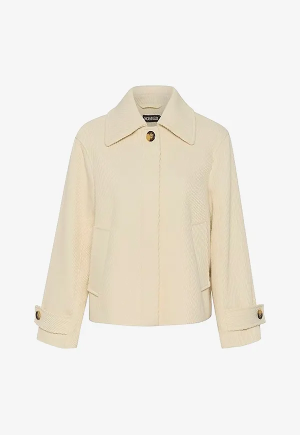 Soaked in Luxury - Jacka slAkeleje Jacket - Vit