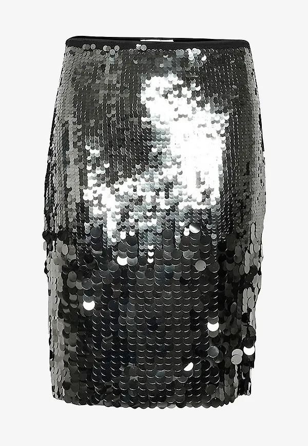 Soaked in Luxury - Kjol slOttilie Skirt - Grå