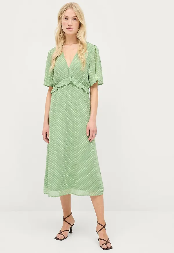 Soaked in Luxury - Klänning slFenja Dress - Grön