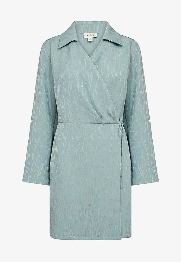 Soaked in Luxury - Omlottklänning slNera Dress - Blå