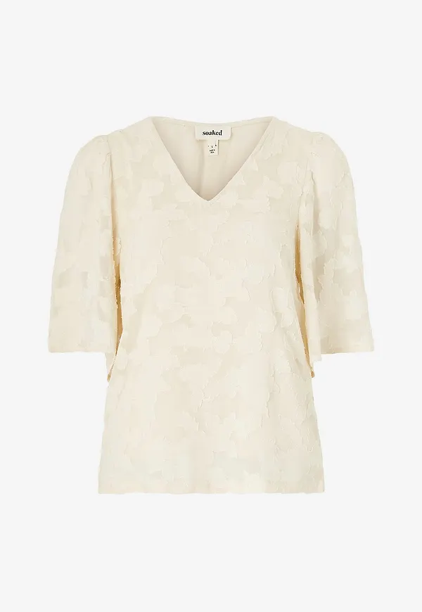 Soaked in Luxury - Topp slFelisia Top - Vit