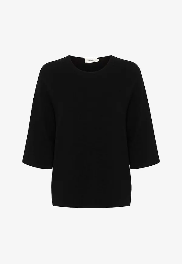 Soaked in Luxury - Topp slIndianna Pullover - Svart