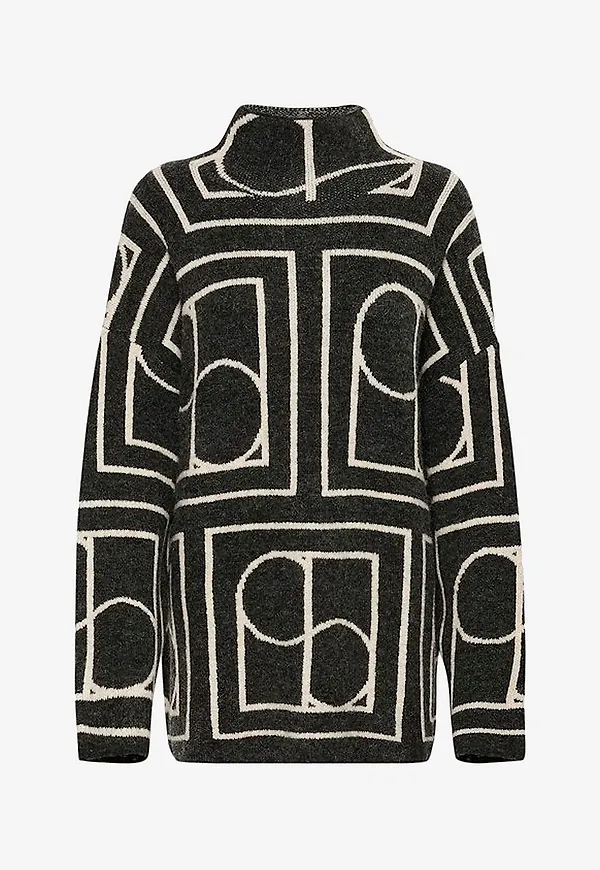 Soaked in Luxury - Tröja slHedaya Pullover - Svart